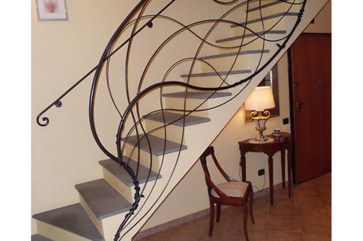 ringhiere in ferro battuto Toscana
