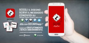 Dillo con deCard app!