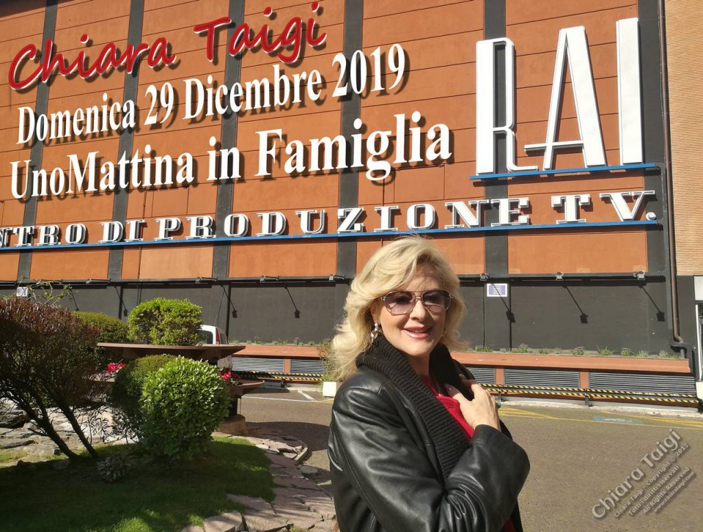 Chiara Taigi - Appuntamento su RAI UNO - UnoMattina in Famiglia - Domenica 29 Dicembre 2019 ore 9:20