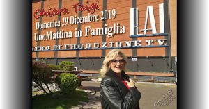 Chiara Taigi - RAI UNO UnoMattina in Famiglia - Domenica 29 Dicembre 2019 ore 9:20