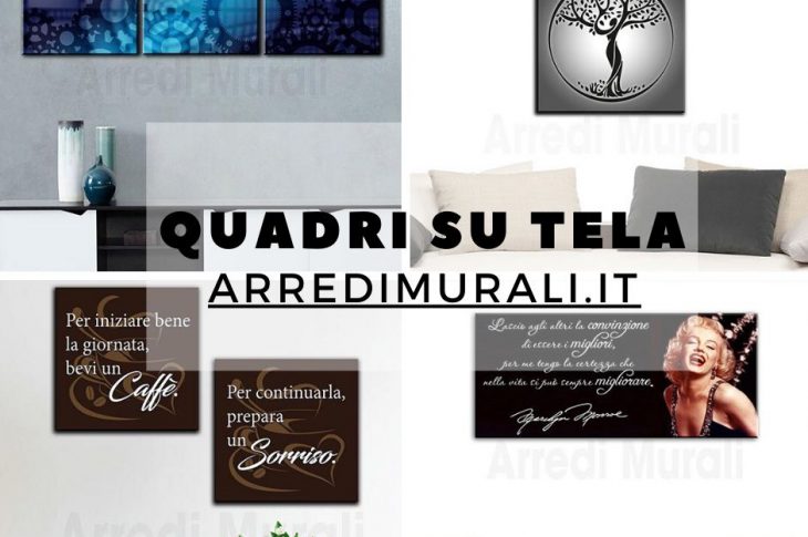 arredare le pareti con i quadri di Arredi Murali